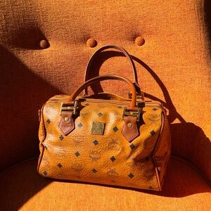 Authentic MCM Boston Bag